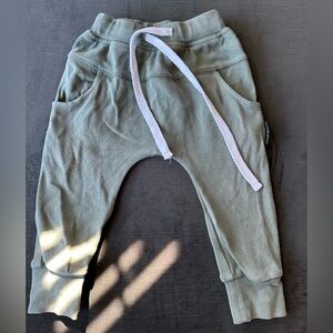 Little Bipsy Olive Green Joggers